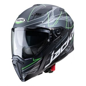 CABERG KASK INTEGRALNY JACKAL TECHNO MATT BLACK/AN