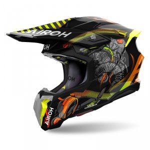 AIROH KASK OFF-ROAD TWIST 3 TOXIC GLOSS