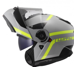 LS2 KASK SYSTEMOWY FF908 STROBE II AUTOX GREY
