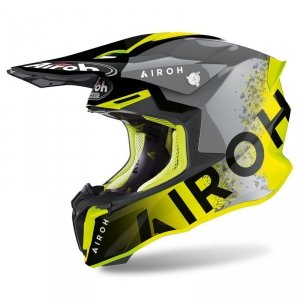 AIROH KASK OFF-ROAD TWIST 2.0 BIT YELLOW GLOSS