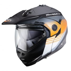 CABERG KASK FLIP-UP ENDURO TOURMAX TITAN GUN M/O/W