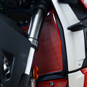 Osłona Chłodnicy RG Racing Ducati Streetfigh V4(S) 20-/Panigale V4R 19-/V4(S) 18-/Spec 18- Black