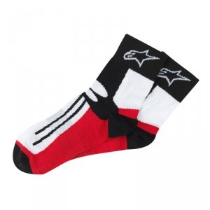 ALPINESTARS SKARPETY RACING ROAD SHORT BLACK/RED