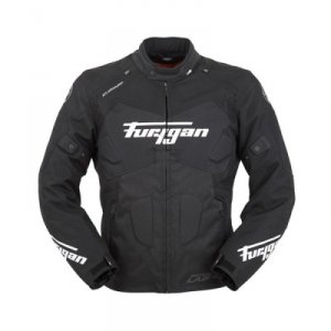 FURYGAN KURTKA MOTOCYKLOWA TEKSTYLNA VOSLOO BLK-WH