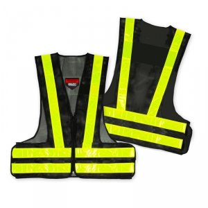 OZONE KAMIZELKA ODBLASKOWA VEST BLACK/FLUO YELLOW