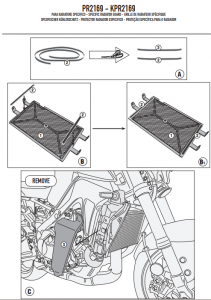 GIVI OSŁONA CHŁODNICY  YAMAHA MT-09 MT-09 (24)