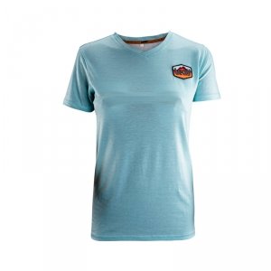 T-Shirt damski Leatt Premium Teal