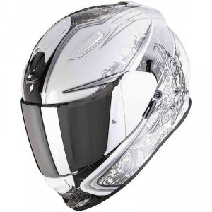 SCORPION KASK INTEGRALNY EXO-491 RUN WHITE-BLACK