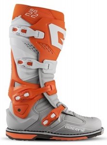 GAERNE BUTY CROSS/ENDURO SG-22 ORANGE/WHITE