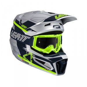 LEATT KASK Z GOGLAMI KIT MOTO 3.5 V25 STEEL