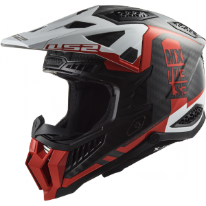 LS2 KASK OFF-ROAD MX703 C X-FORCE VICTORY RED WHIT