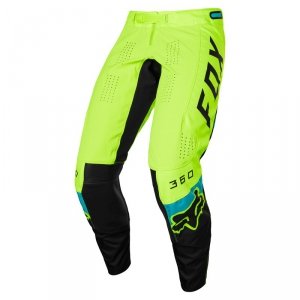 FOX SPODNIE OFF-ROAD 360 DIER FLUORESCENT YELLOW