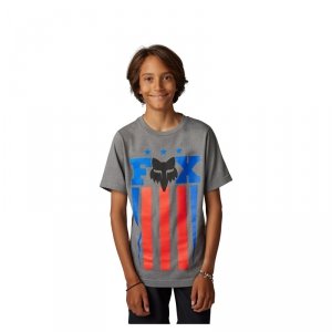 FOX T-SHIRT JUNIOR UNITY HEATHER GRAPHITE