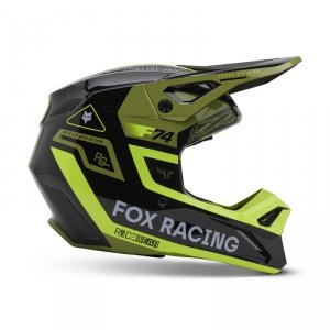 FOX KASK OFF-ROAD V1 RACE SPEC PALE GREEN