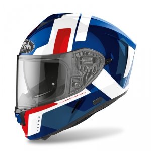 AIROH KASK INTEGRALNY SPARK SHOGUN BLUE/RED GLOSS