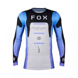 FOX BLUZA OFF-ROAD FLEXAIR MAGNETIC BLACK/PURPLE