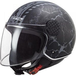 KASK LS2 OF558 SPHERE LUX SNAKE BL. MATT TITAN