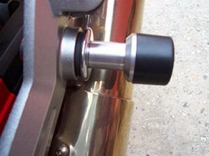 Slidery Tłumika RG Racing Kawasaki Z1000 Up To 06 Black