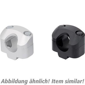 SW-MoTech Handlebar clamps 22 on 28 mm handlebar black Transalp 600 50180540060