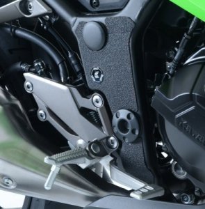 Osłona Wahacza RG Racing Kawasaki Ninja 300/Ninja 250 13-17/Z250 13-18/Z300, 3 Części Black