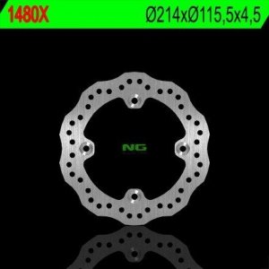NG1480X TARCZA HAMULCOWA CAN-AM 500/650/800/1000 RENEGATE/OUTLANDER (214X115,5X4,5) (4X8,5MM)