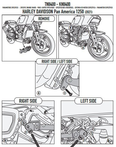 GIVI GMOLE SILNIKA HARLEY DAVIDSON PAN AMERIC 1250