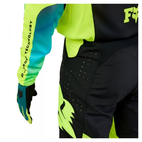 FOX SPODNIE OFF-ROAD 360 STREAK BLACK/YELLOW
