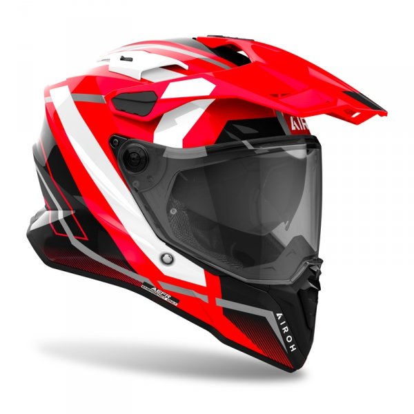 AIROH KASK DUALE COMMANDER 2 MAVICK RED GLOSS