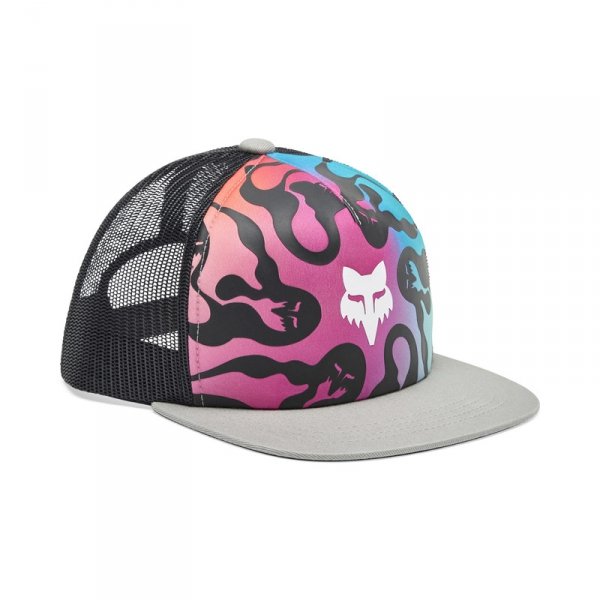 FOX CZAPKA Z DASZKIEM JUNIOR FUTURE TRUCKER BLACK