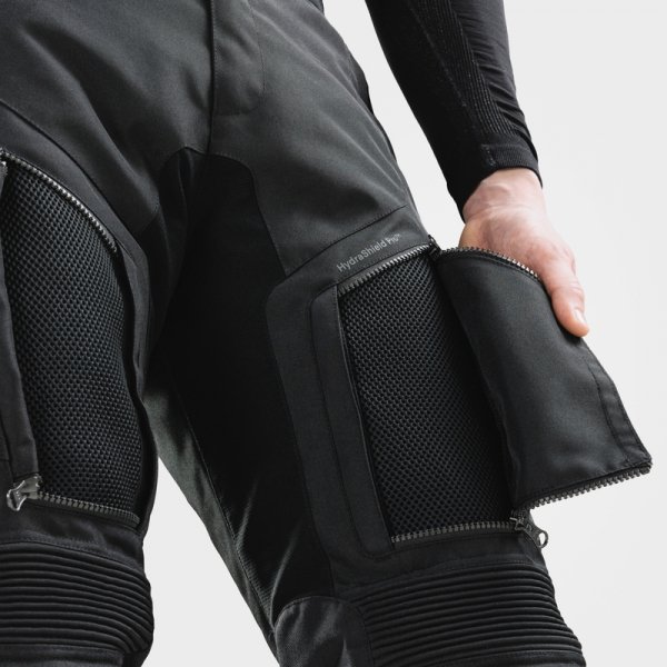 REBELHORN SPODNIE TEKSTYLNE CUBBY V BLACK DŁ NOGA