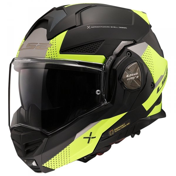 LS2 KASK SZCZĘKOWY FF901 ADVANT X OBLIVION MAT BL