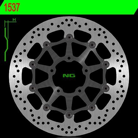 NG1537 TARCZA HAMULCOWA PRZÓD KAWASAKI ZX 10R 16-