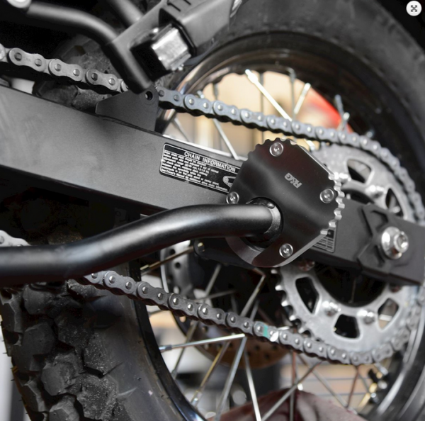 Element Nóżki RG Racing Kawasaki Klr650 22- Silver