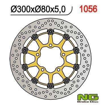 NG TARCZA HAMULCA PRZÓD KAWASAKI ZX6/10R, ER 650 NG1056