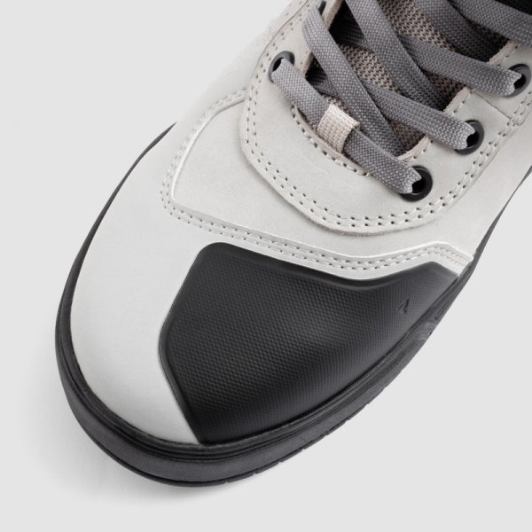 REBELHORN  BUTY MOTO SKÓRZANE SPIKE GREY/BLA SOLE