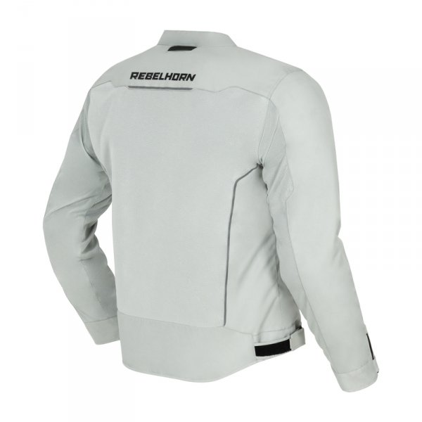 REBELHORN KURTKA MOTOCYKLOWA TEKSTYLNA WAVE GREY