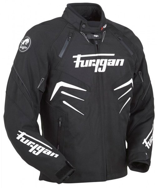 FURYGAN KURTKA MOTOCYKLOWA TEKSTYLNA SKULL WHITE