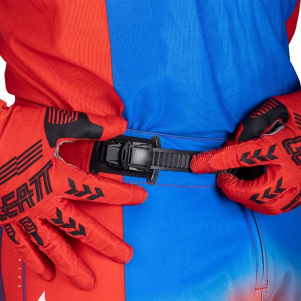 Spodnie offroadowe Leatt Moto 5.5 I.K.S Royal Blue Red
