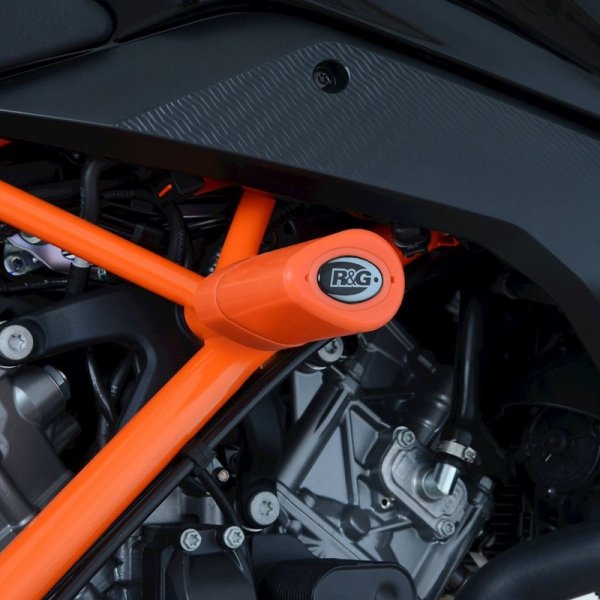 Crashpady Aero RG Racing Ktm 125/200/390 Duke Orange