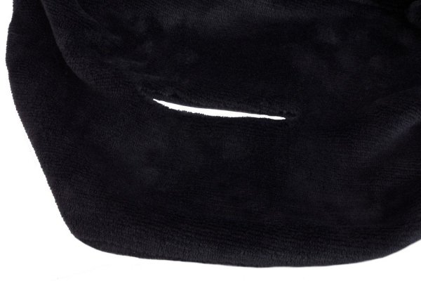 GLOVII GA1B Ogrzewany szalik kolor czarny
