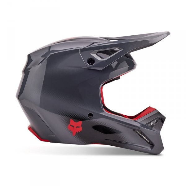 FOX KASK OFF-ROAD V1 INTERFERE GREY/RED