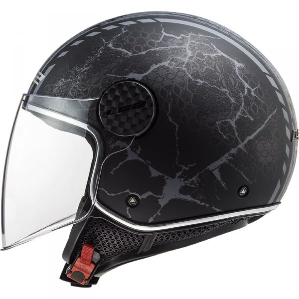 KASK LS2 OF558 SPHERE LUX SNAKE BL. MATT TITAN