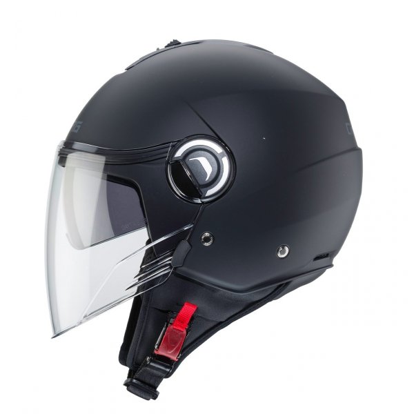 CABERG KASK OTWARTY  Z BLENDĄ RIVIERA V4CZARNY MAT