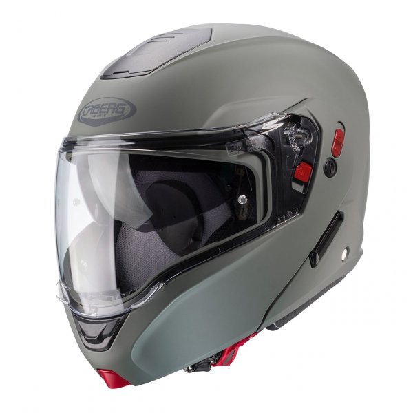 CABERG KASK SZCZĘKOWY FLIP-UP HORUS X SZARY MAT KA