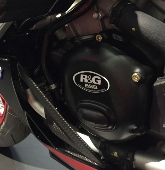 Osłona Silnika RG Racing Aprilia Rsv4/ V4 Tuono 18-, Lewa Strona Black Race