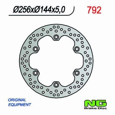 NG TARCZA HAMULCOWA TYŁ HONDA CBR 1000F/ VFR 750 86-87 NG792