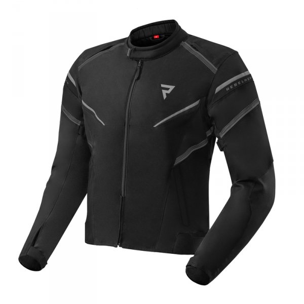 REBELHORN KURTKA MOTOCYKLOWA TEKSTYLNA SPARK BLACK