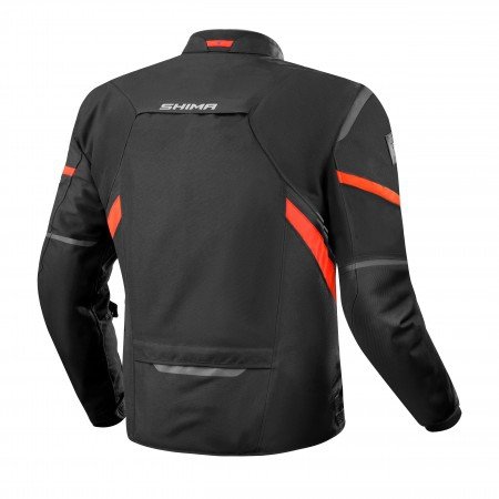 SHIMA KURTKA MOTOCYKLOWA RUSH 2.0 MEN JKT BLAC RED