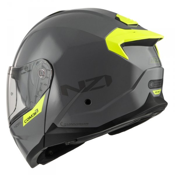 Kask Motocyklowy NZI Combi 3 Duo Solid Nouveau Nardo Grey