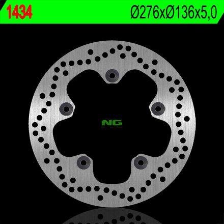 NG1434 TARCZA HAMULCOWA BMW R1200 GS '13-'15, R 1200RT '14-'15, R 1200RS '16 (276X136X5) (5X10,5)